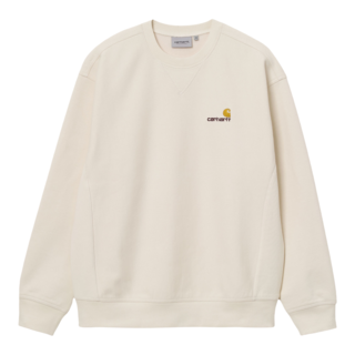 Carhartt WIP American Script Sweat - Natural