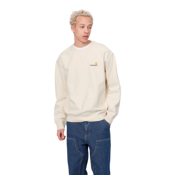 Carhartt WIP American Script Sweat - Natural
