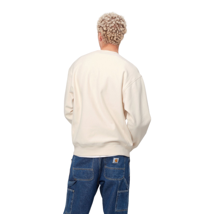 Carhartt WIP American Script Sweat - Natural