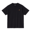 S/S American Script Tee - Black