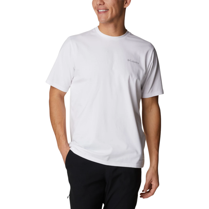 Columbia Men's Sun Trek S/S Tee - White