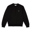 Sweatshirt en molleton gratté de coton biologique - Noir