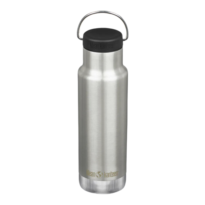 Klean Kanteen Gourde Isotherme Classic (Loop Cap) 592ml - Brushed Stainless
