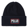 Earthquake Merino Beanie - Navy