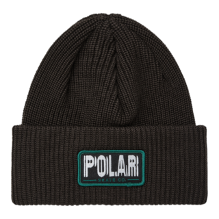Polar Earthquake Merino Beanie - Brown
