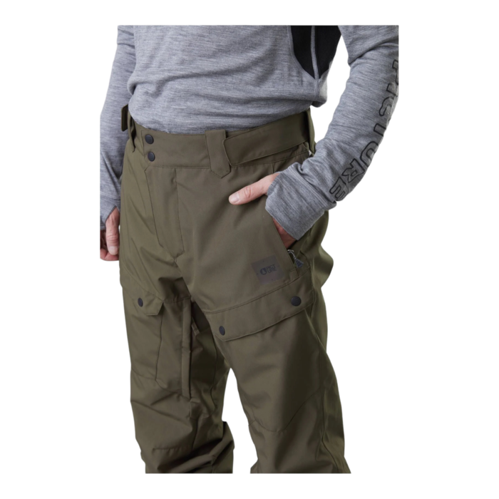 Picture Plan Pants - Dark Army Green