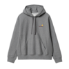 Hooded American Script - Dark Grey Heather