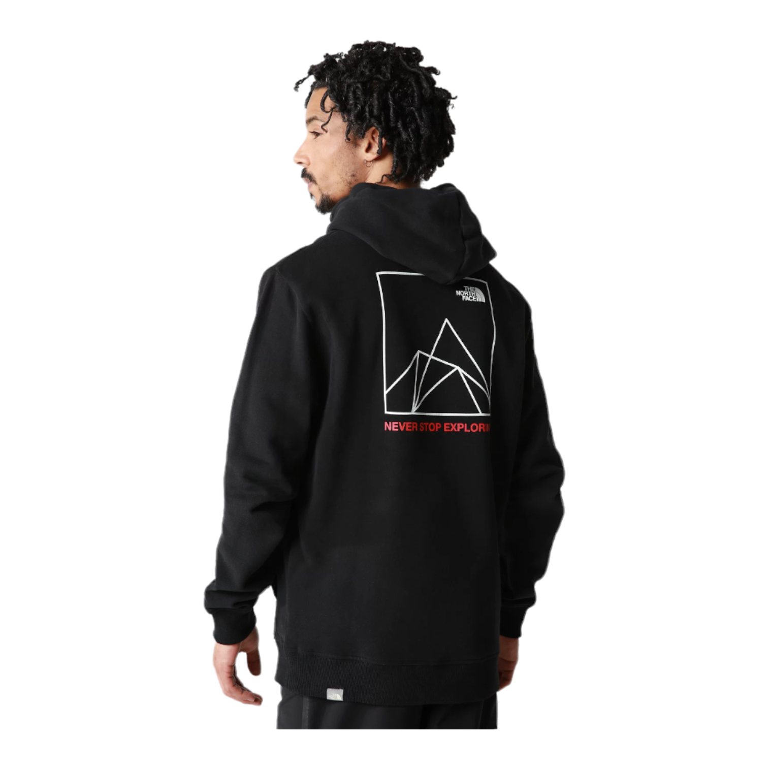 The North Face Coordinate Hoodie - TNF Black/Red