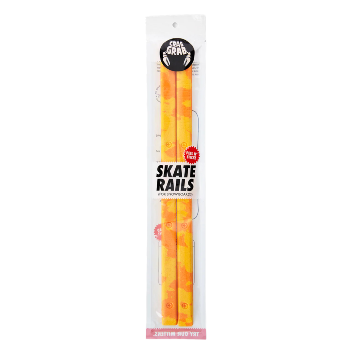 Crab Grab Skate Rails - Orange Juice Swirl