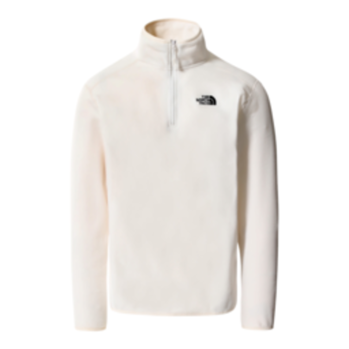 The North Face 100 Glacier 1/4 Zip - Gardenia White