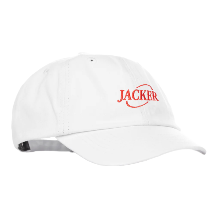 Jacker Rebel Logo Cap - White