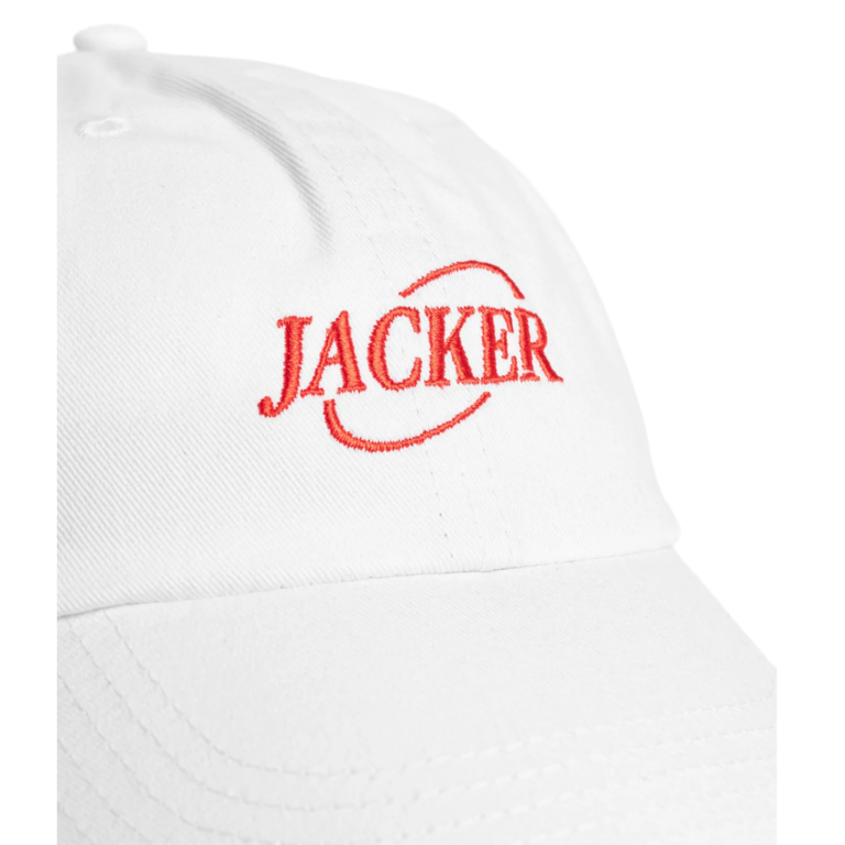Jacker Rebel Logo Cap - White