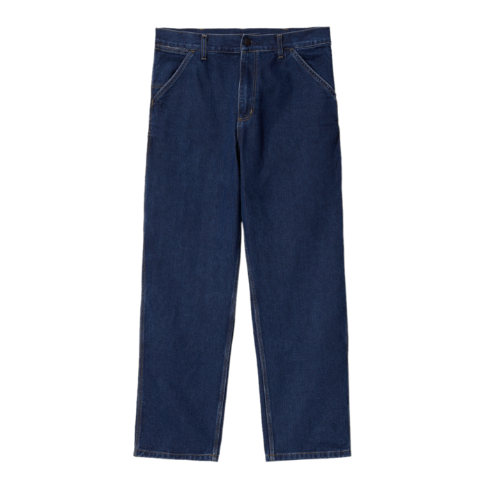 Carhartt WIP Single Knee Pant - Blue (Stone Washed)