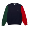 Crewneck avec manches contrastées - Bleu/Marine/Vert