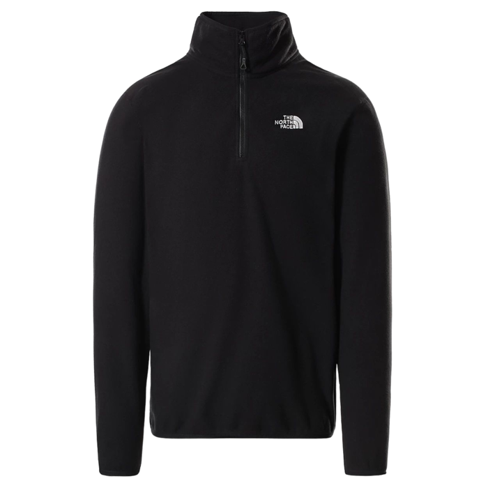 The North Face M' 100 Glacier 1/4 Zip - TNF Black/ NPF
