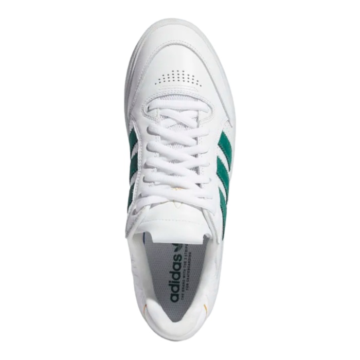 Adidas Skateboarding Tyshawn Low - Cloud White/Collegiate Green/Gold Metallic