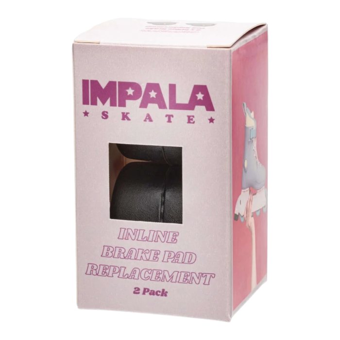 Impala Skate Inline Brake Pad 2 Pack - Black