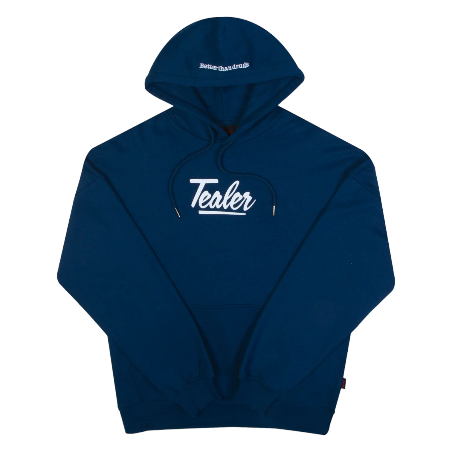 Tealer Basic Logo Hood - Navy