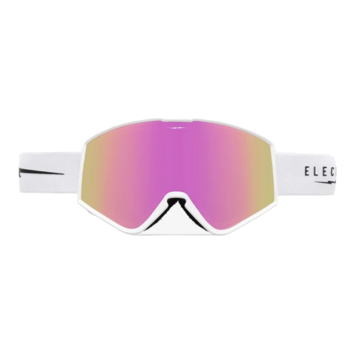 Electric Kleveland Matte White - Pink Chrome