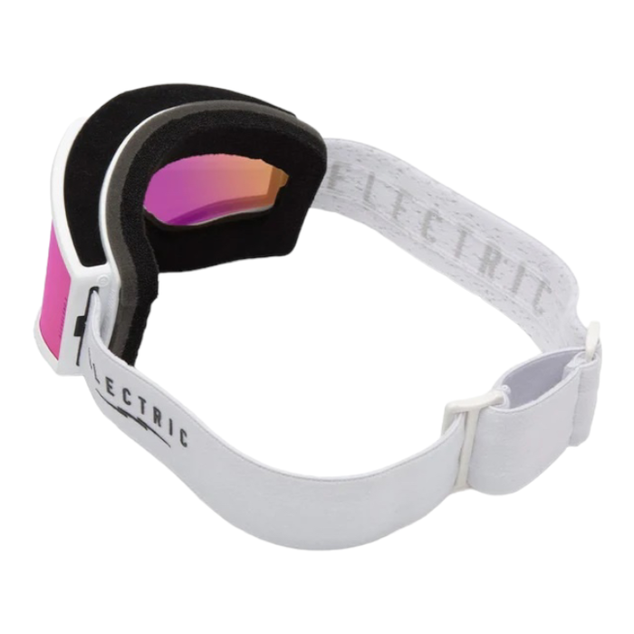 Electric Kleveland Matte White - Pink Chrome