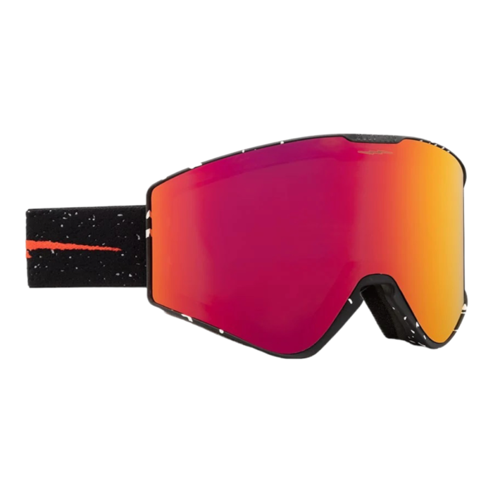 Electric Kleveland II Matte Speckled Black - Auburn Red