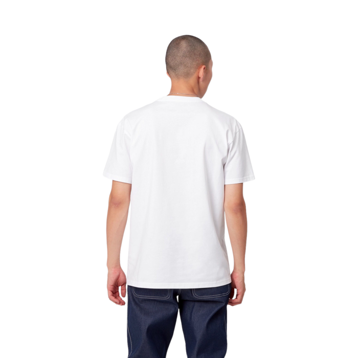Carhartt WIP S/S Chase T-Shirt - White/Gold