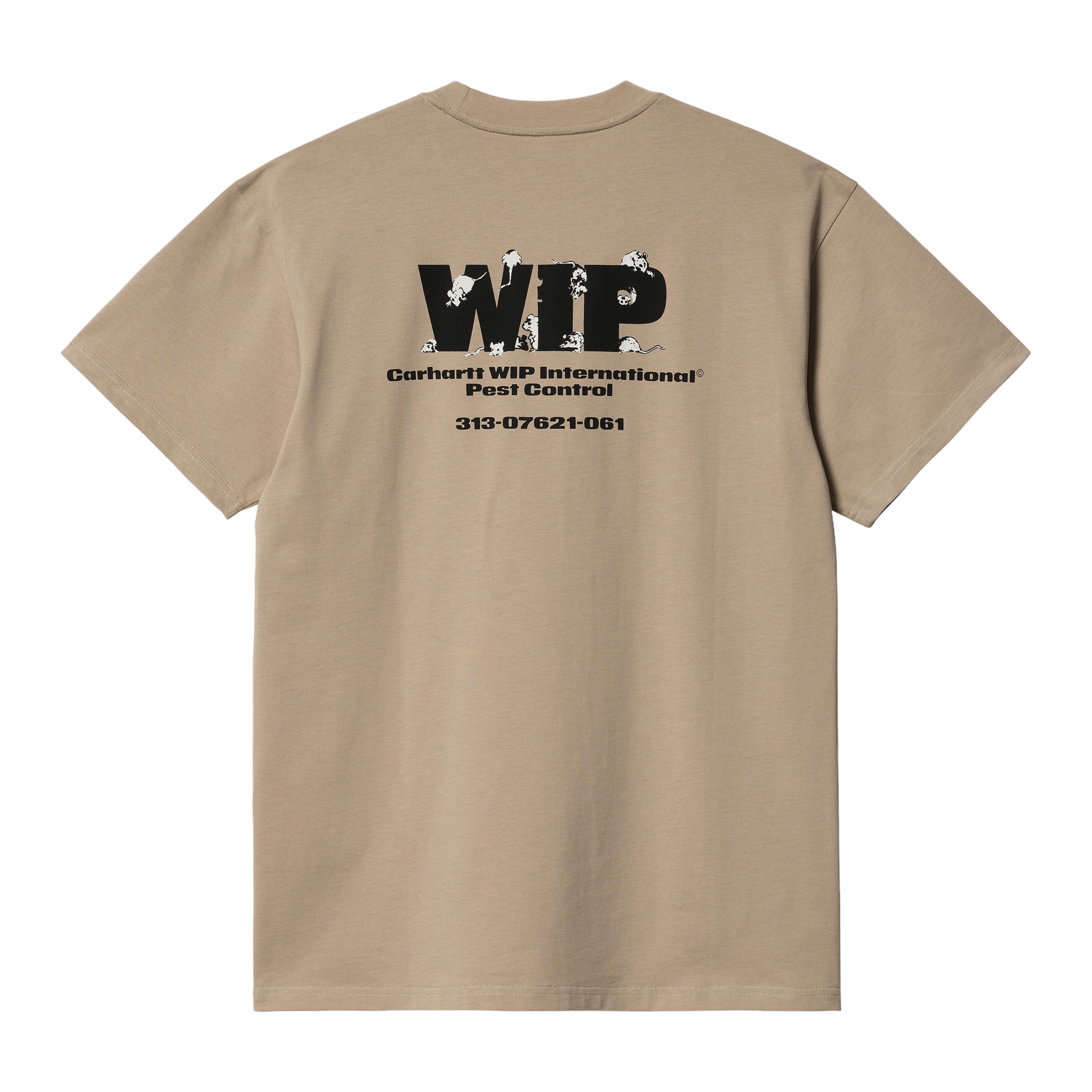 Carhartt WIP S/S Pest Control T-Shirt - Wall
