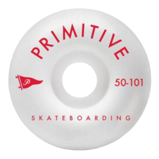 Primitive Pennant Arch Team Wheel 50mm - Red