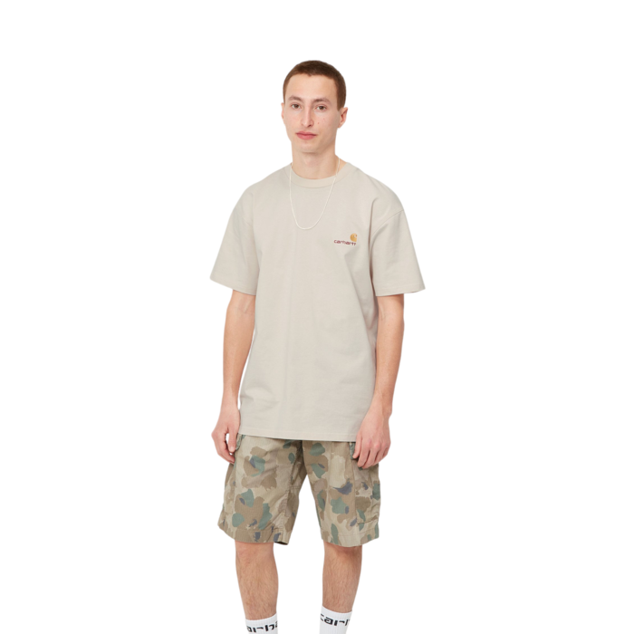 Carhartt WIP S/S T-Shirt American Script - Natural