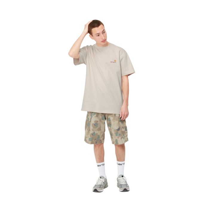 Carhartt WIP S/S T-Shirt American Script - Natural