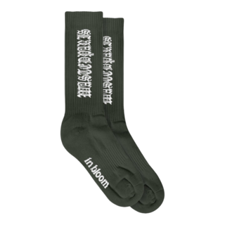 Wasted Paris Kingdom Socks - Slate Green