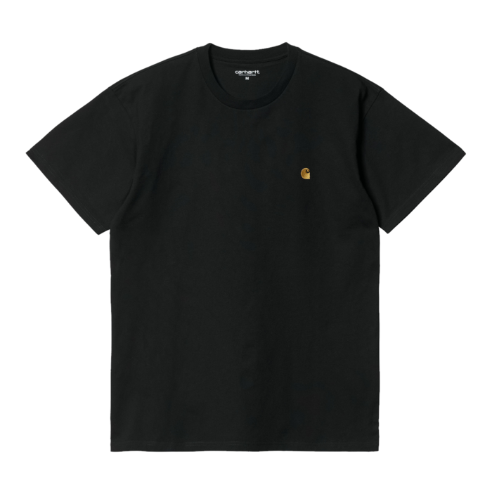 Carhartt WIP S/S Chase T-Shirt - Black/Gold