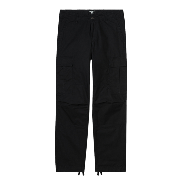 Carhartt WIP Regular Cargo Pant - Black Rinsed