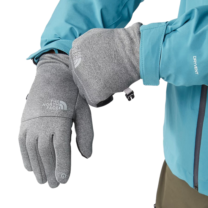 The North Face Etip Recycled Glove - Medium Grey