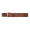 Script Belt - Cognac/Silver