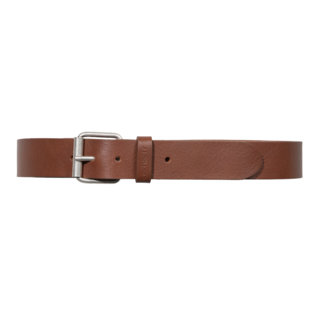 Carhartt WIP Script Belt - Cognac/Silver