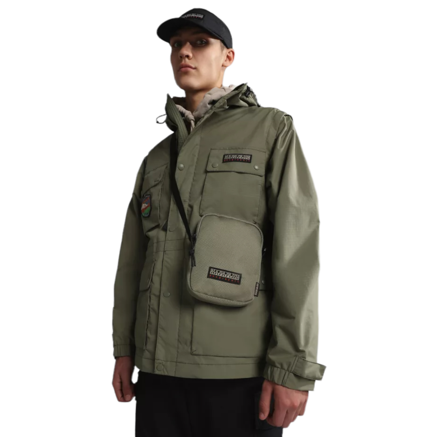 Napapijri Hatch Cross - Lichen Green
