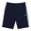 Short en molleton avec marquage - Bleu Marine