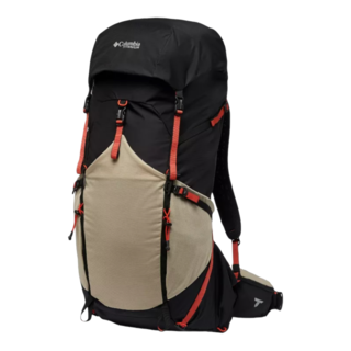 Columbia Titan Pass 48L Backpack - Black/Fossile Ancien