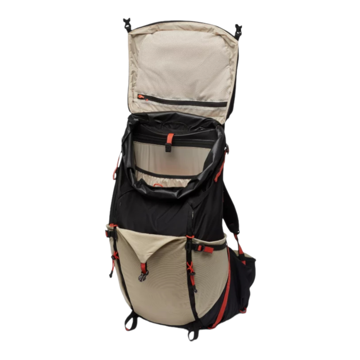 Columbia Titan Pass 48L Backpack - Black/Fossile Ancien