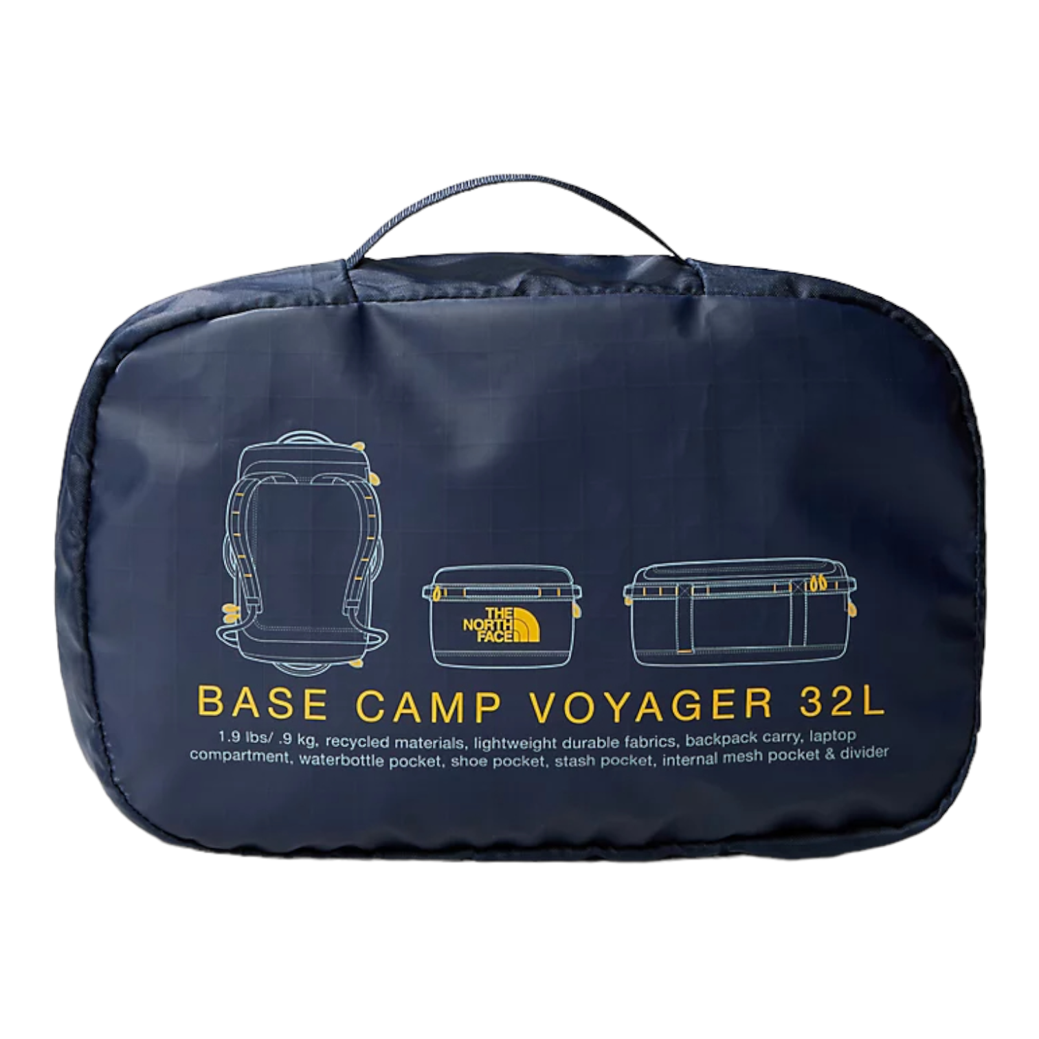 The North Face Base Camp Voyager 32L - Summit Navy/SummitGold