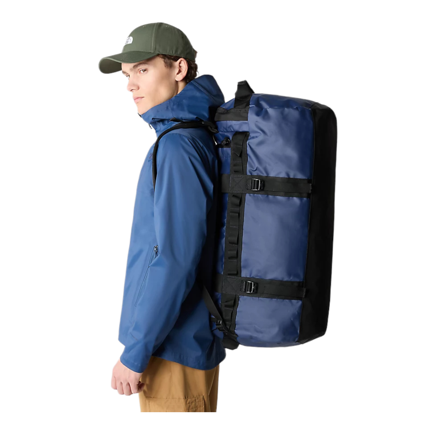 The North Face Base Camp Duffel - Summit Navy/TNF Black M