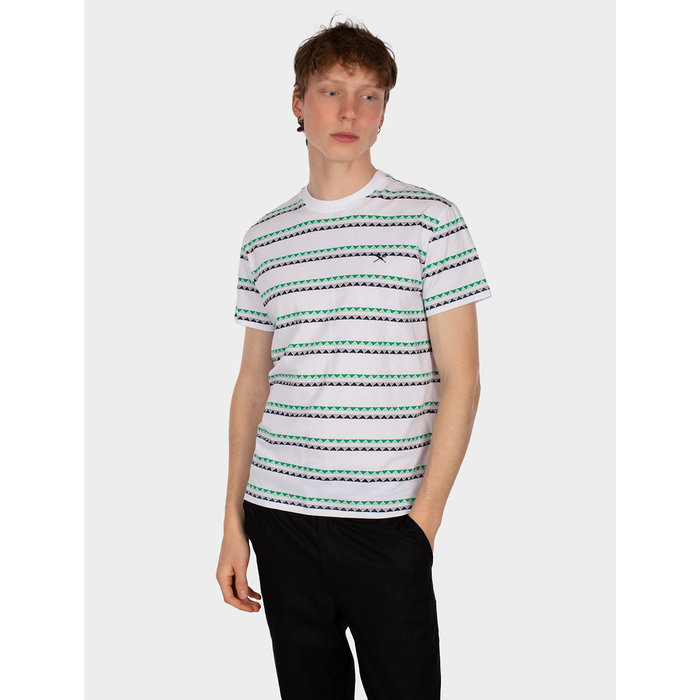 Irie Daily Monte Noe Jaque Tee - Green White