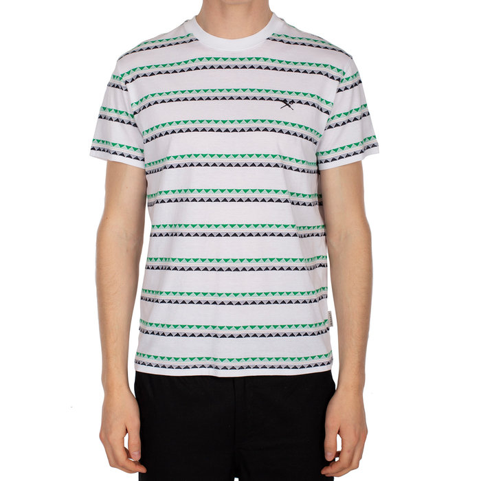 Irie Daily Monte Noe Jaque Tee - Green White