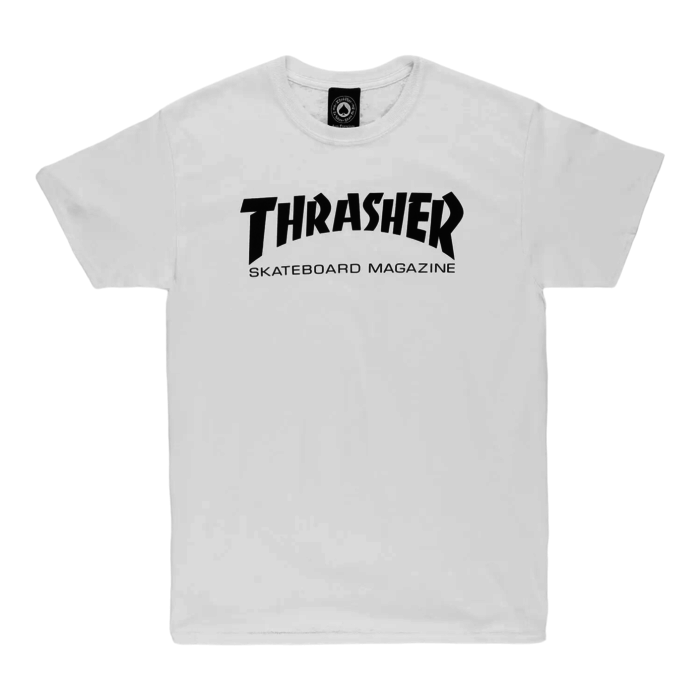 Thrasher Skate Mag Tee - White