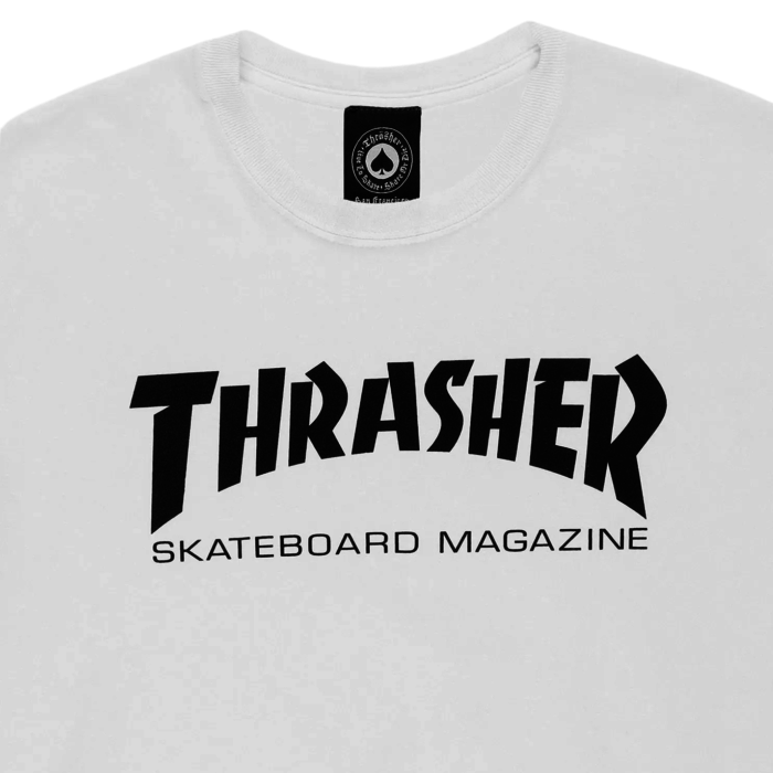 Thrasher Skate Mag Tee - White