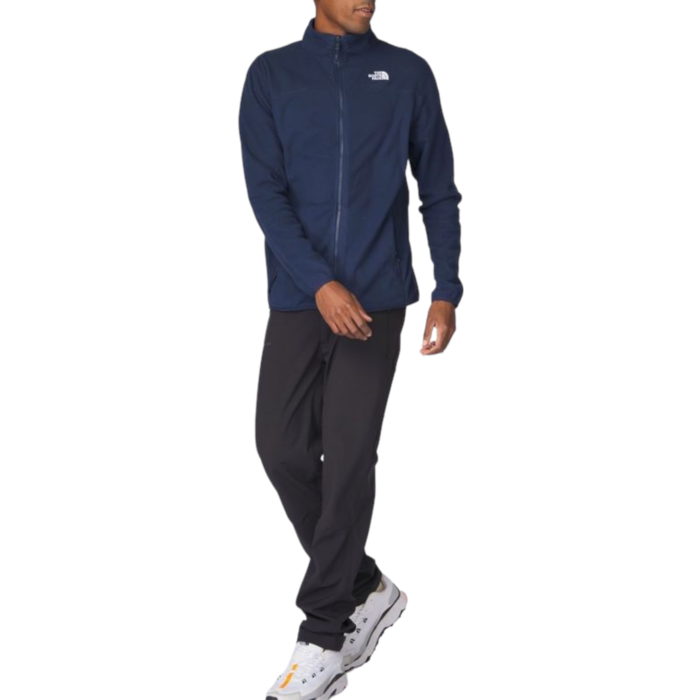 The North Face M 100 Glacier Full Zip - Summit Navy