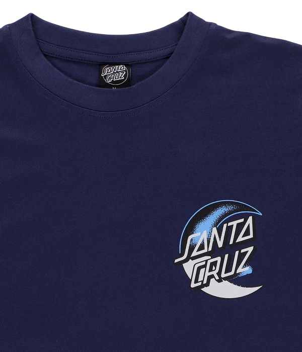 Santa Cruz Dark Arts Dot T-Shirt - Midnight Blue