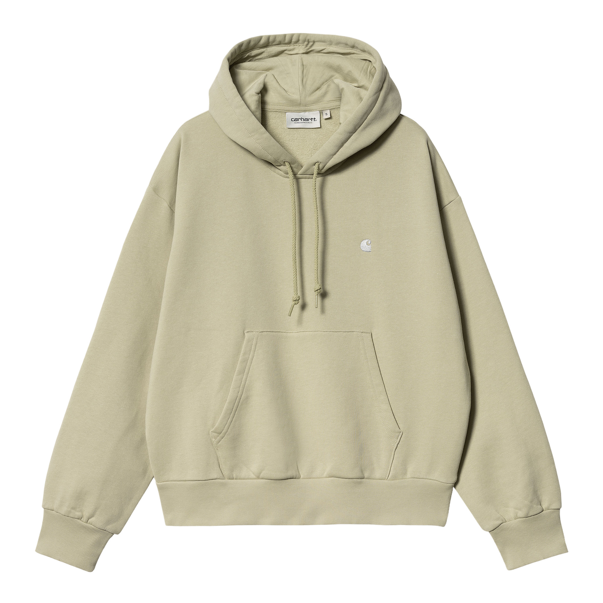 Carhartt W' Hooded Casey Sweat - Agave/Silver