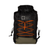 Thrill Seeker Roll Top Backpack - Black